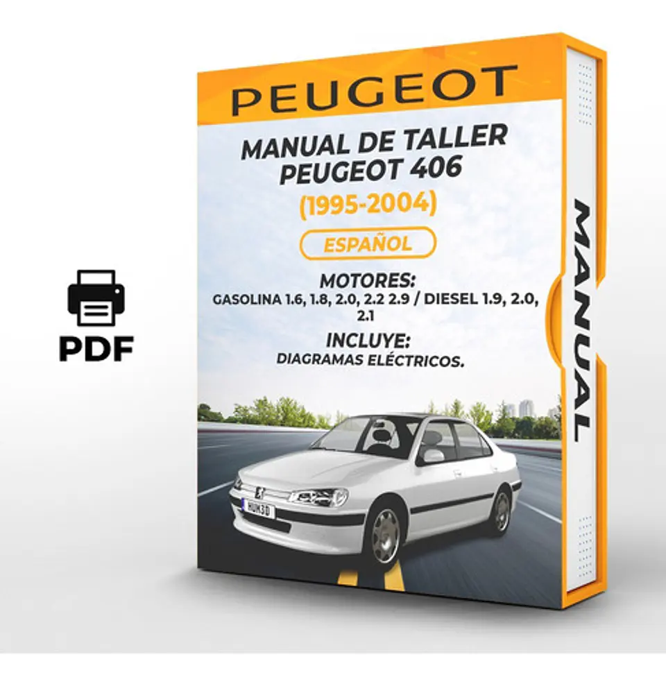 Manuale di officina Peugeot 406 (1995-2004) PDF  1