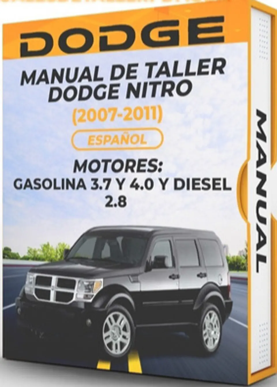 Manuale di officina Dodge Nitro (2007-2011) 3.7 e 4.0 E Gas 2.8 1