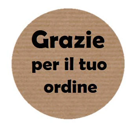 Grazie per il tuo acquisto