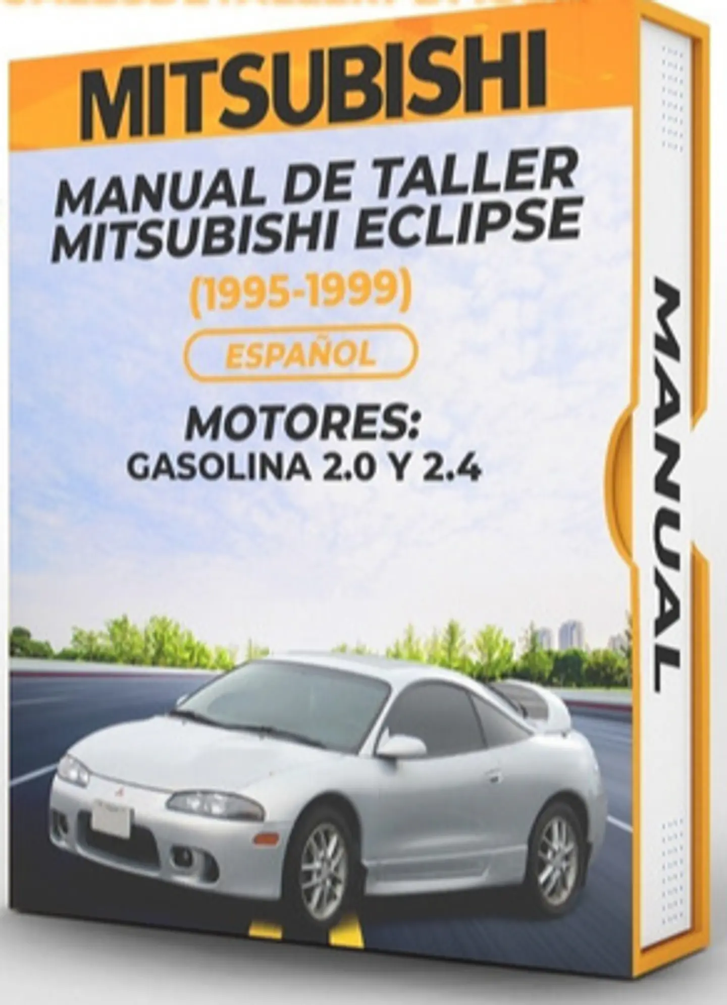 Manuale d'officina Mitsubishi Eclipse (1995, 1996, 1997, 1998, 1999)2.0, 2.4 1