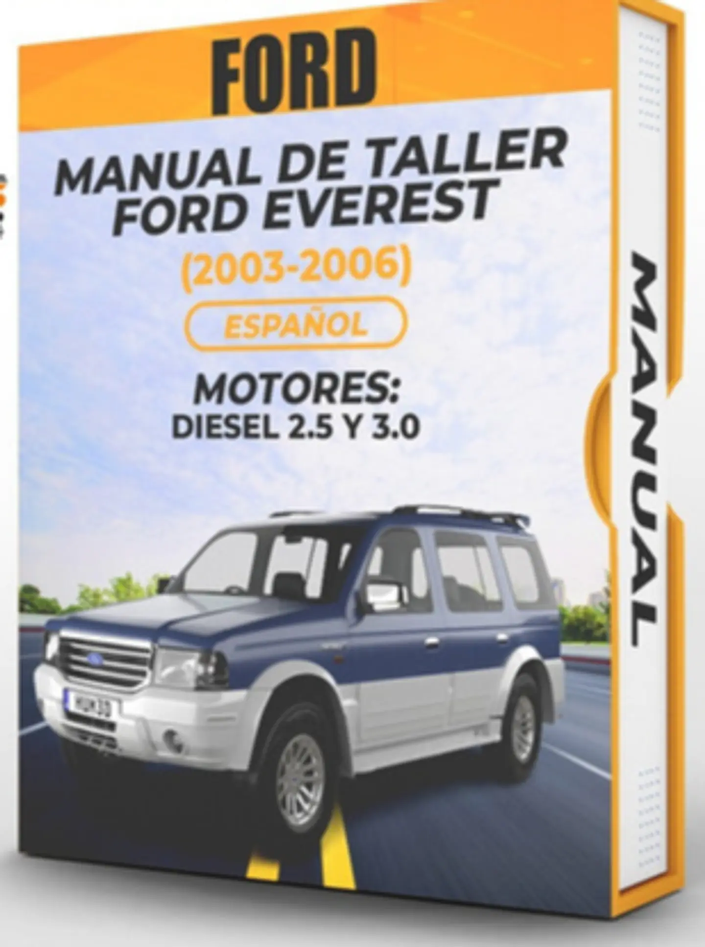 Manuale d'officina Ford Everest (2003, 2004, 2005, 2006) 2.5, 3.0*** 1