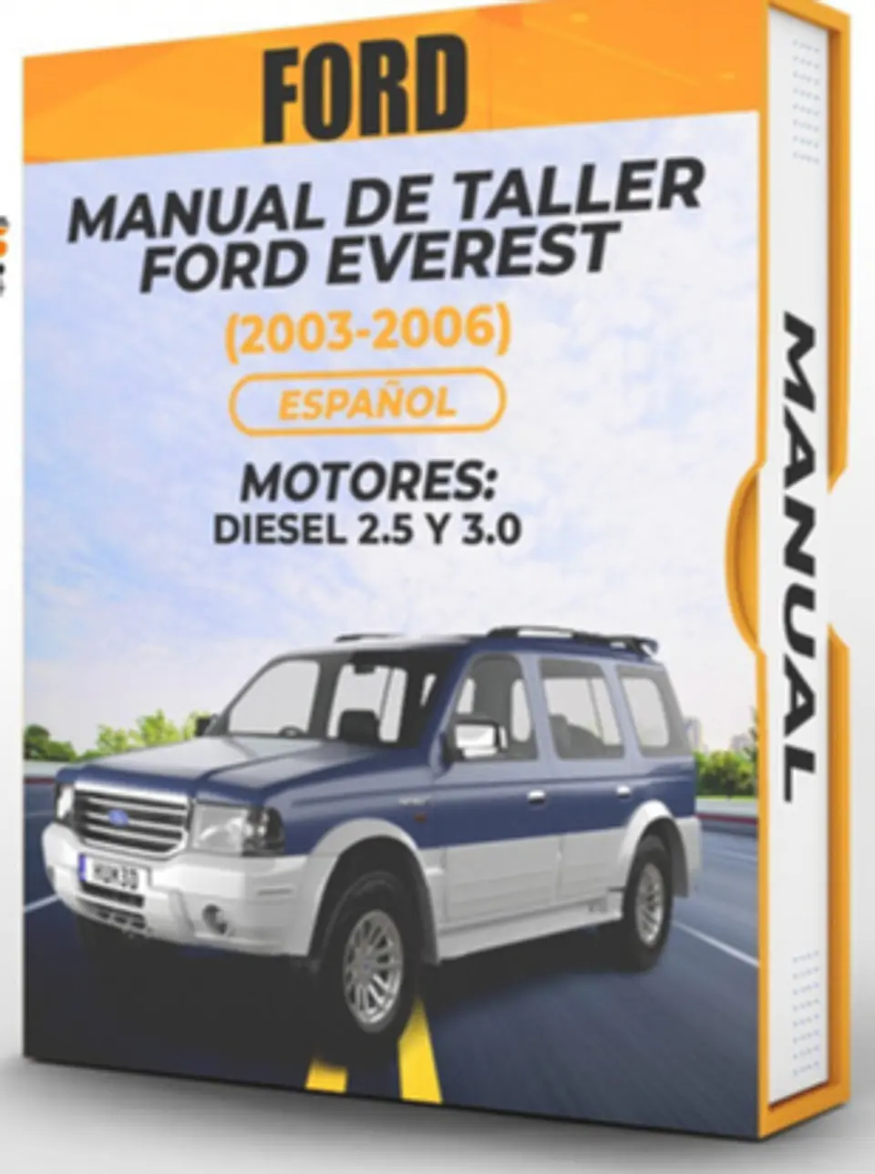 Manuale d'officina Ford Everest (2003, 2004, 2005, 2006) 2.5, 3.0*** 1
