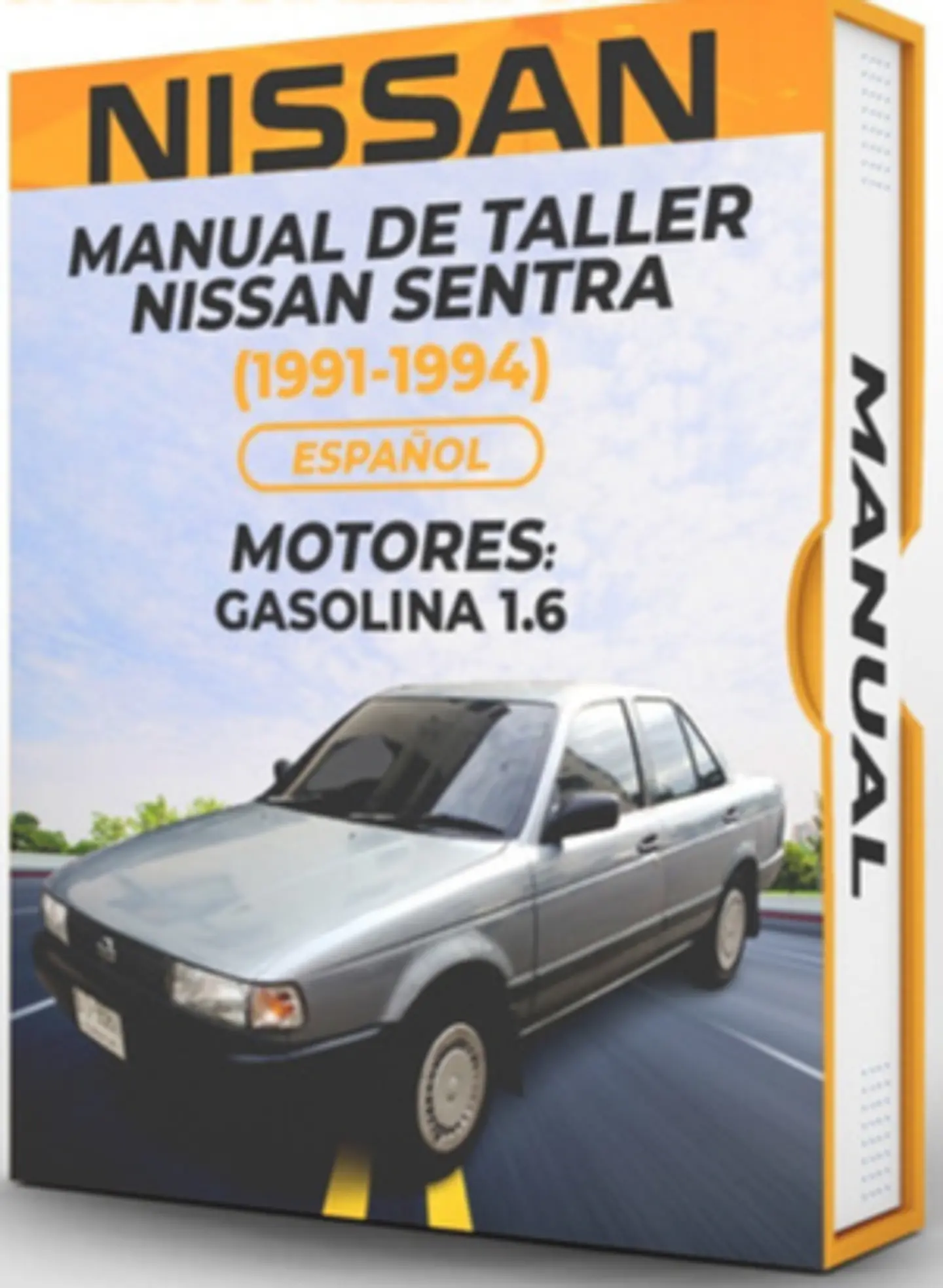 Manuale di officina Nissan Sentra (1991, 1992, 1993, 1994) 1.6 1