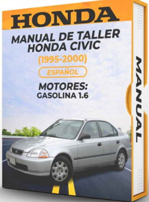 Manuale di officina Honda Civic (1995, 1996, 1997, 1998, 1999, 2000) 1.6
