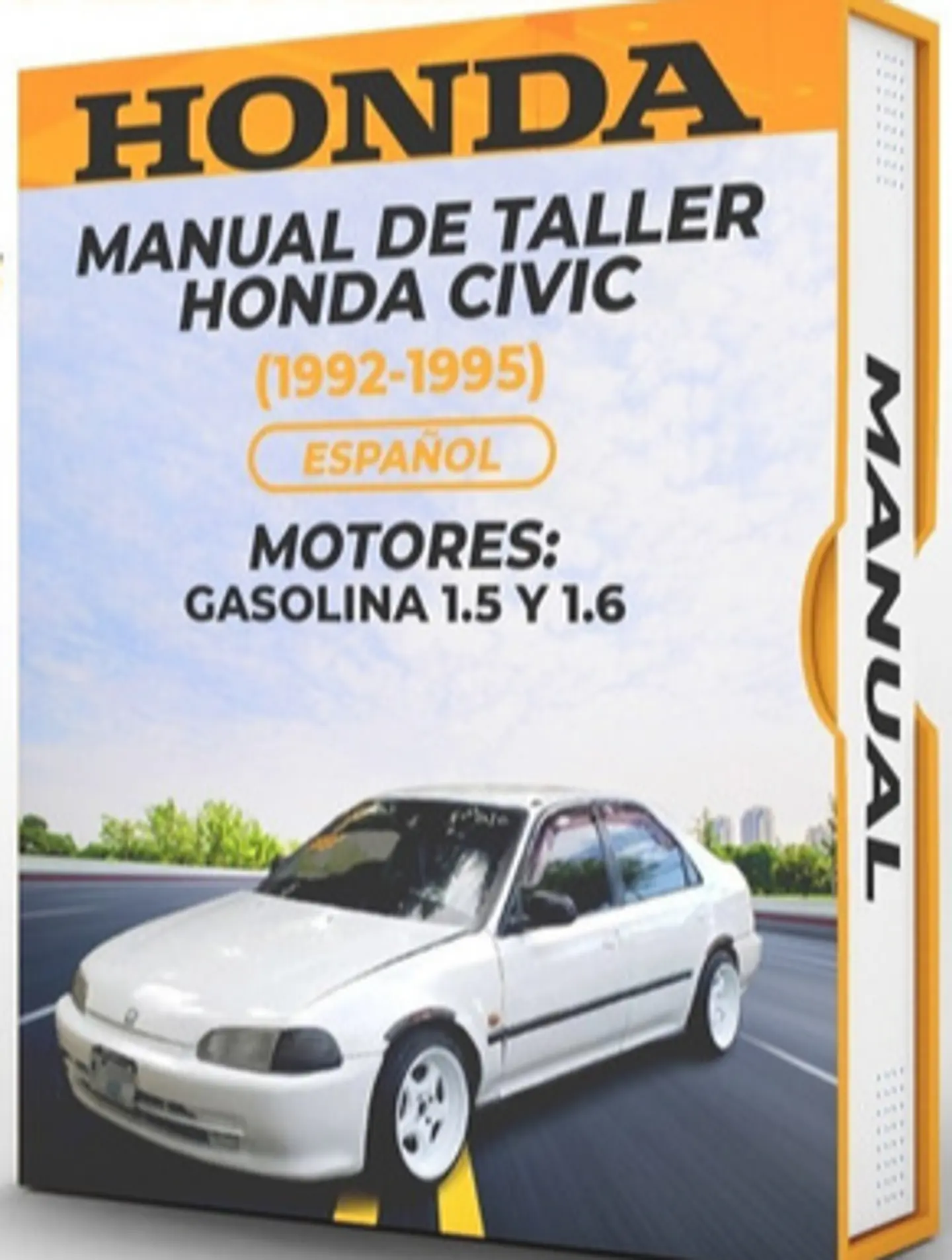 Manuale di officina Honda Civic (1992, 1993, 1994, 1995)  1.5 e 1.6 1