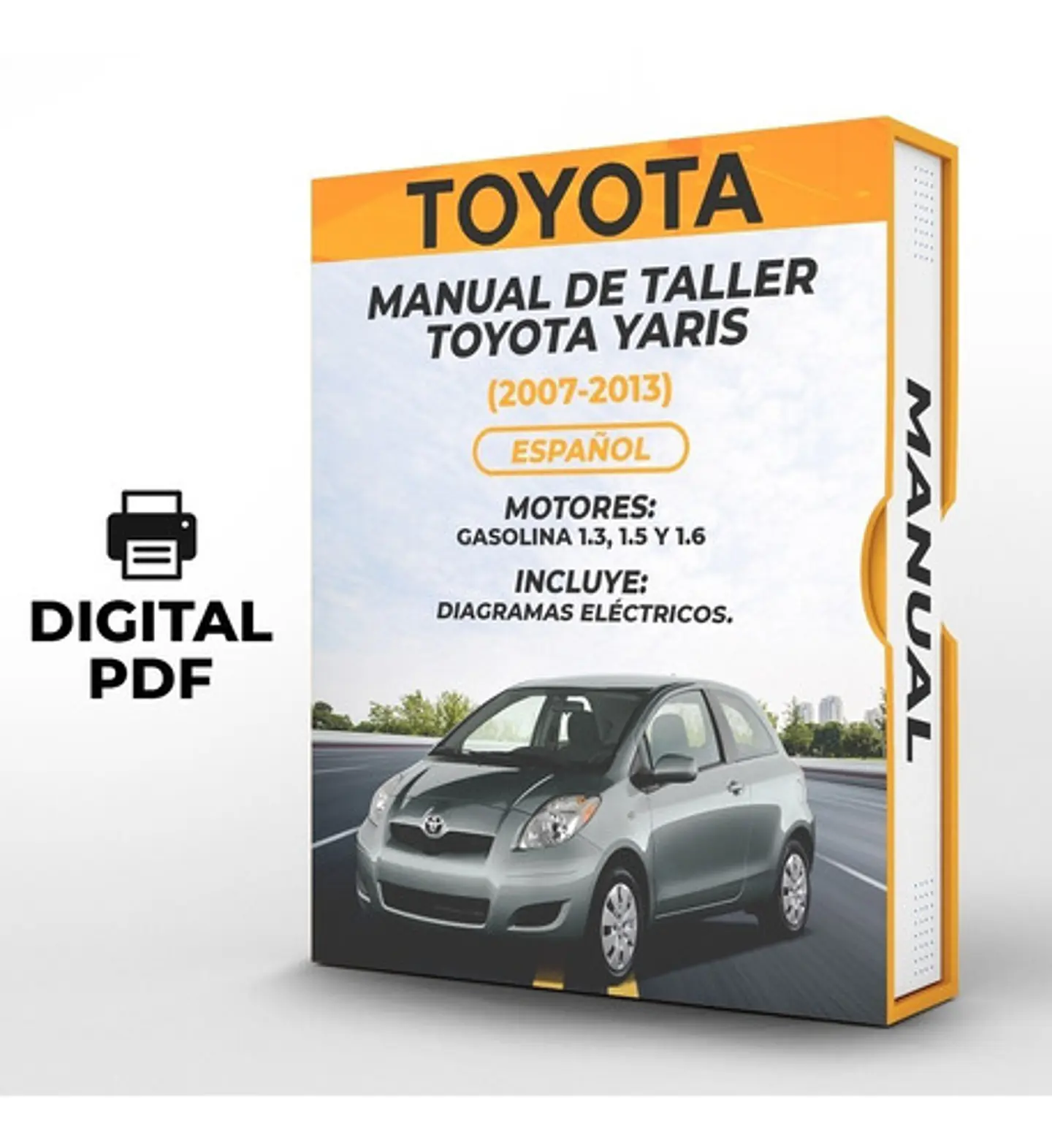 Manuale di officina Toyota Yaris (2005, 2006, 2007, 2008, 2009, 2010, 2011, 2012, 2013) PDF 1