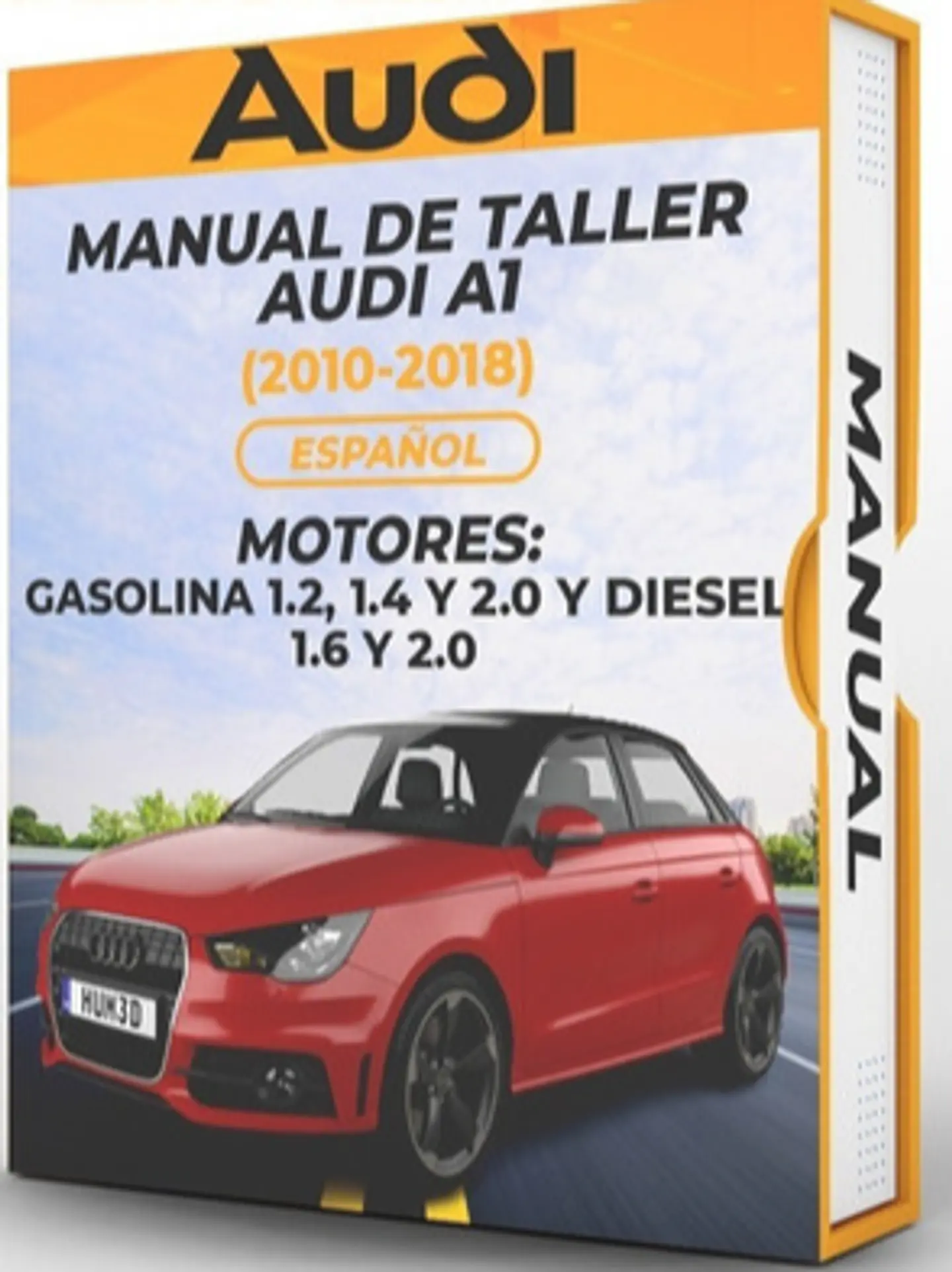 Manuale di officina Audi A1 (2010-2018)  1.2, 1.4 E 2.0 Gas 1.6 E 2.0 1