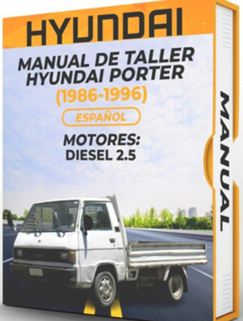 Manuale di officina Hyundai Porter (1986-1996) PDF 