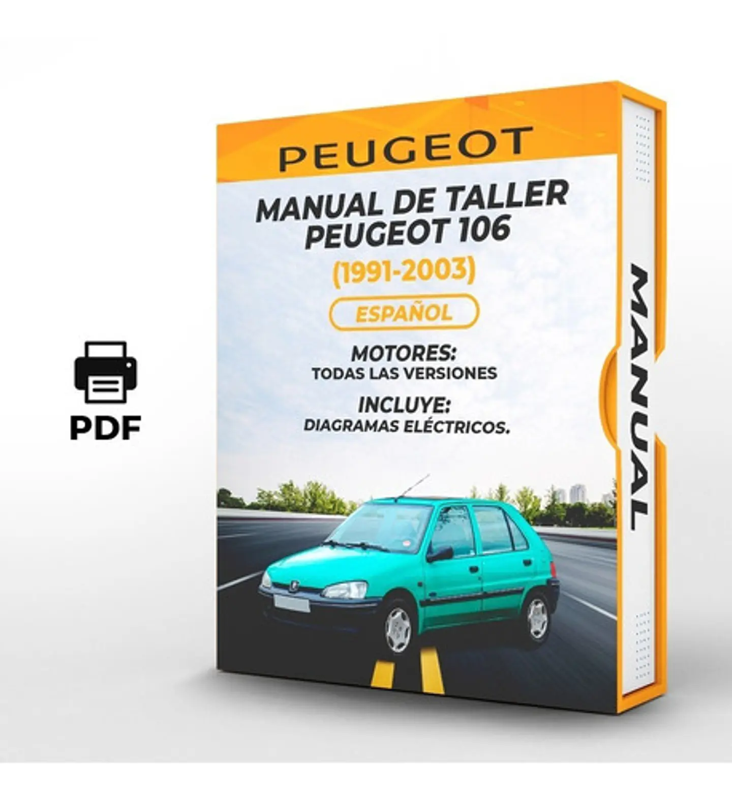Manuale di officina Peugeot 106 (1997, 1998, 1999, 2000, 2001, 2002, 2003) 1