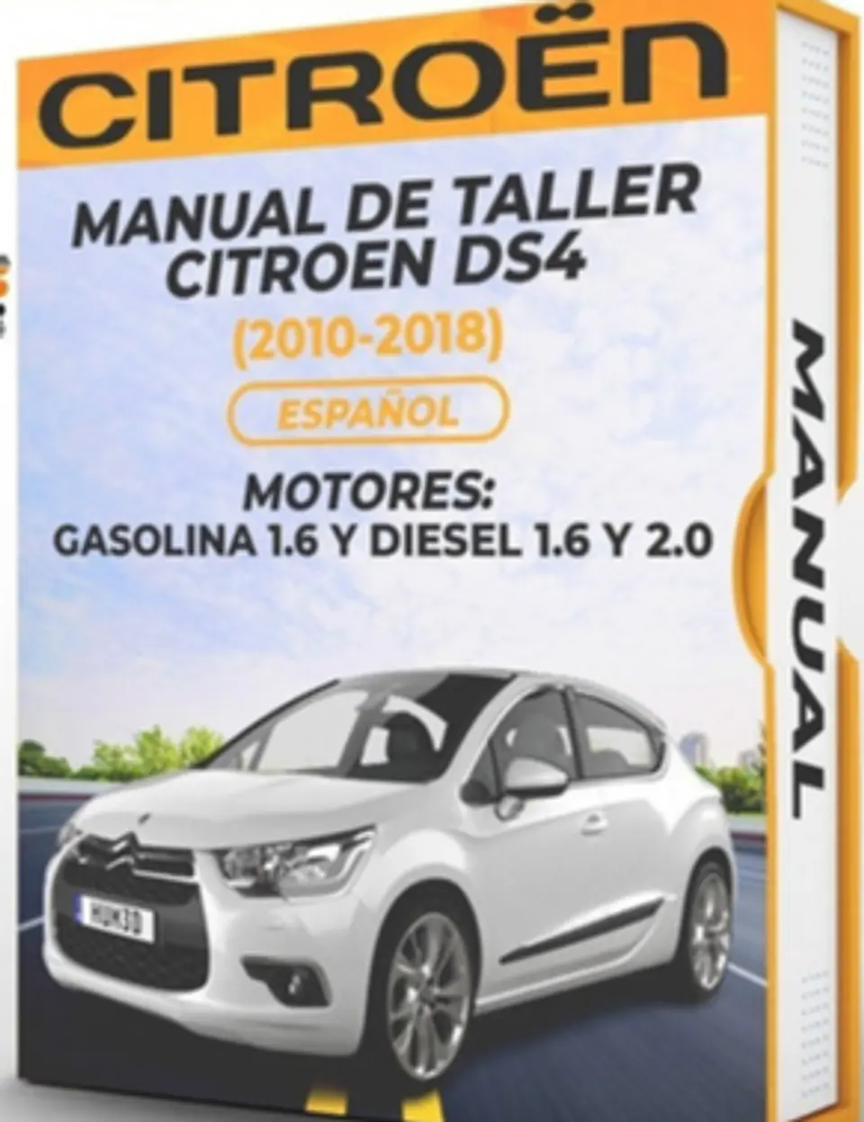 Manuale di officina Citroen DS4 (2010, 2011, 2012, 2013, 2014, 2015, 2016, 2017, 2018) 1.6 GAS 1.6, 2.0 1