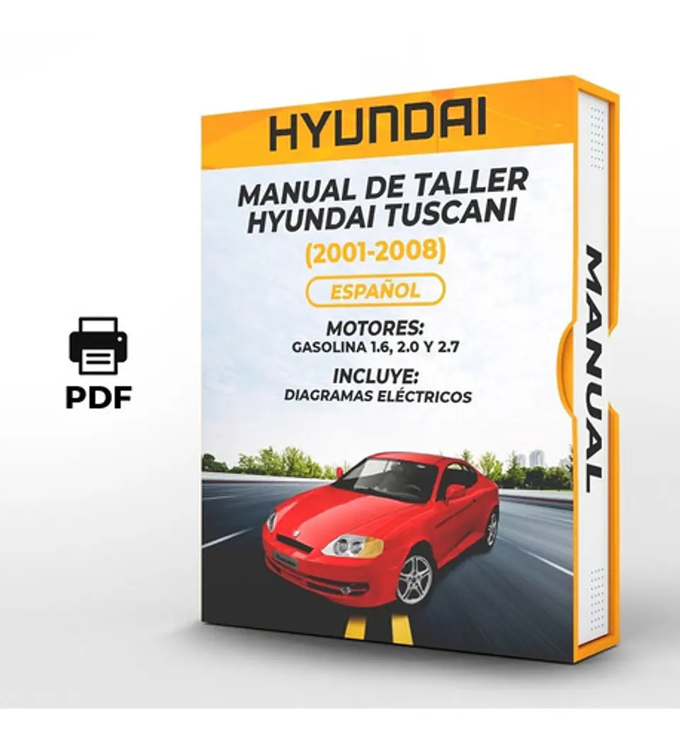 Manuale di officina Hyundai Tuscani (2001-2008) PDF 1