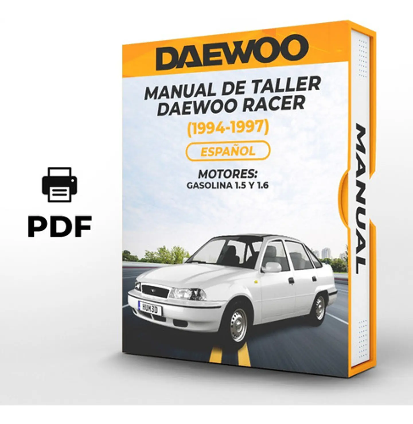 Manuale di officina Daewoo Racer (1994-1997) 1.5 E 1.6 PDF  1