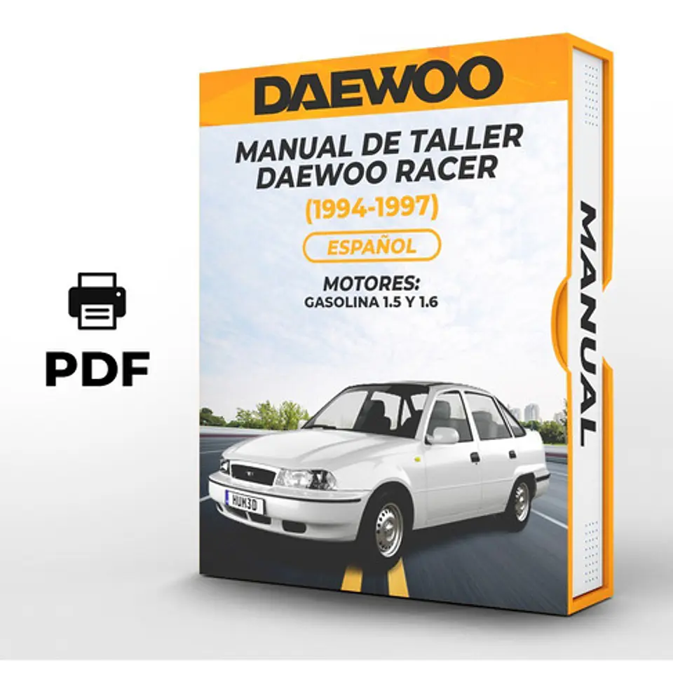 Manuale di officina Daewoo Racer (1994-1997) 1.5 E 1.6 PDF  1