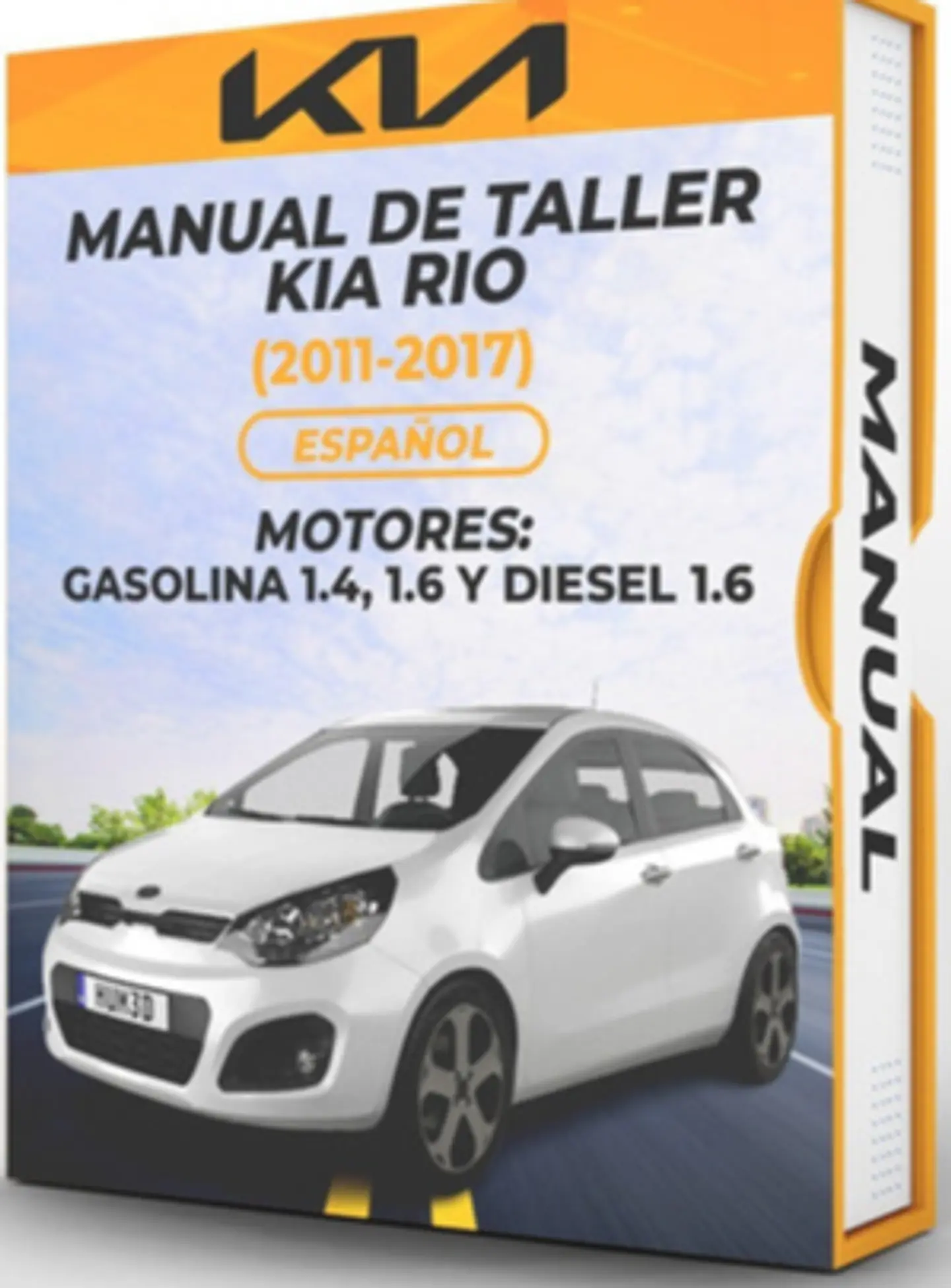 Manuale di officina Kia Rio (MOTORI 2011, 2012, 2013, 2014, 2015, 2016, 2017: BENZINA 1.4, 1.6 E DIESEL 1.6) 1