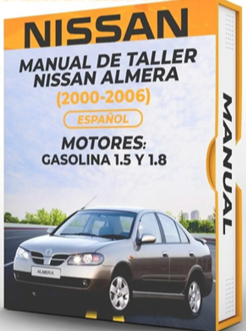 Manuale di officina Nissan Almera (2000, 2001, 2002, 2003, 2004, 2005, 2006) 1.5, 1.8 1