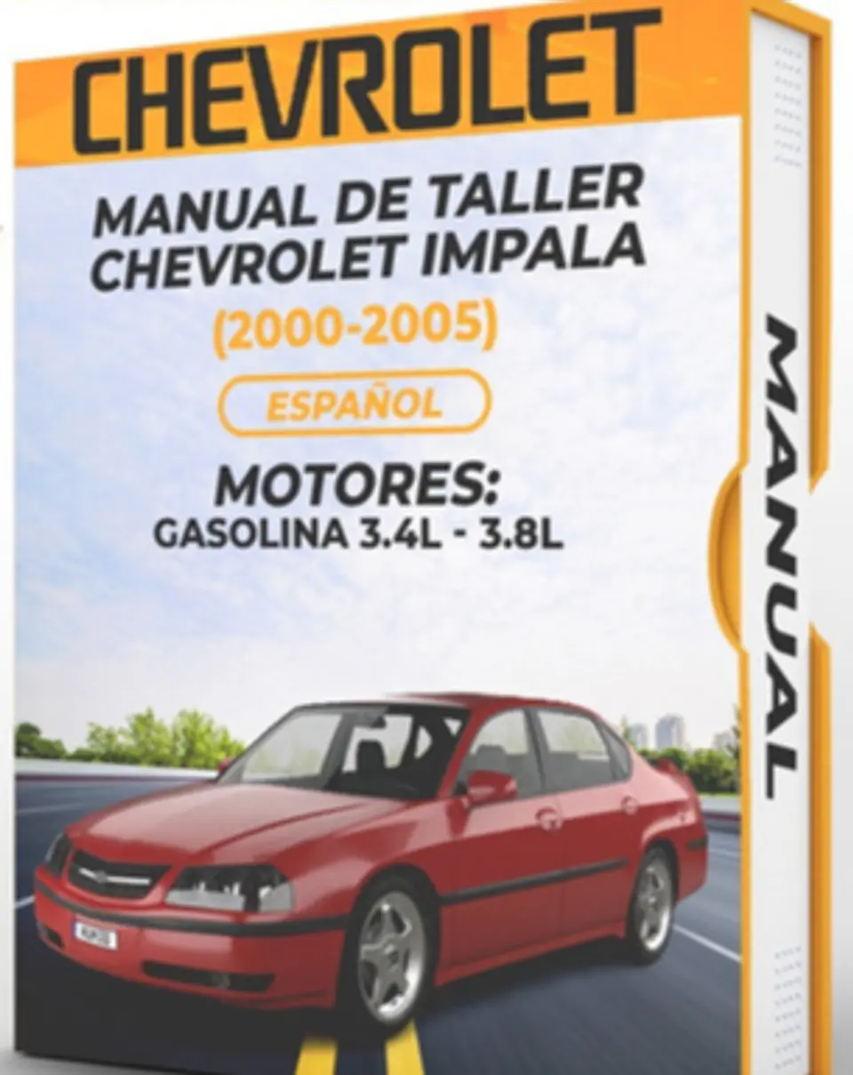 Manuale d'officina Chevrolet Impala (2000, 2001, 2002, 2003, 2004, 2005)3.4L, 3.8L 1