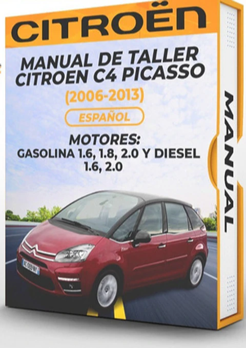 Manuale di officina Citroen C4 Picasso (2006-2013) 1.6, 1.8, 2.0 E DIESEL 1.6, 2.0