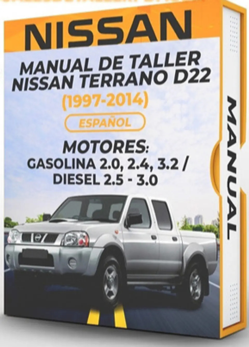 Manuale di officina Nissan Terrano D22 (1997, 1998, 1999, 2000, 2001, 2002, 2003, 2004, 2005) 1