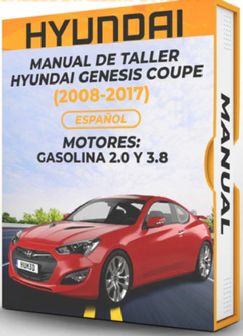 Manuale d'officina Hyundai Genesis Coupe (2012, 2013, 2014, 2015, 2016, 2017) 2.0, 3.8