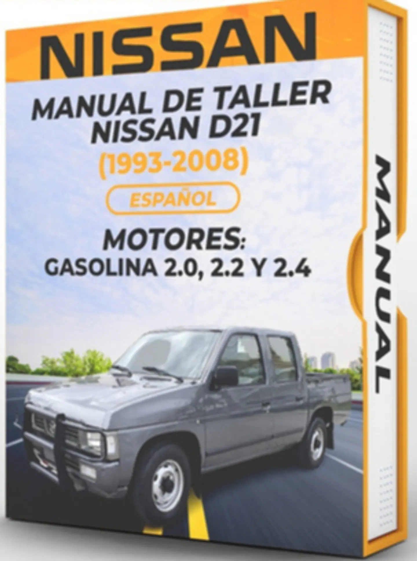 Manuale di officina Nissan D21 (1993, 1994, 1995, 1996, 1997, 1998, 1999) 2.0, 2.2, 2.4 1
