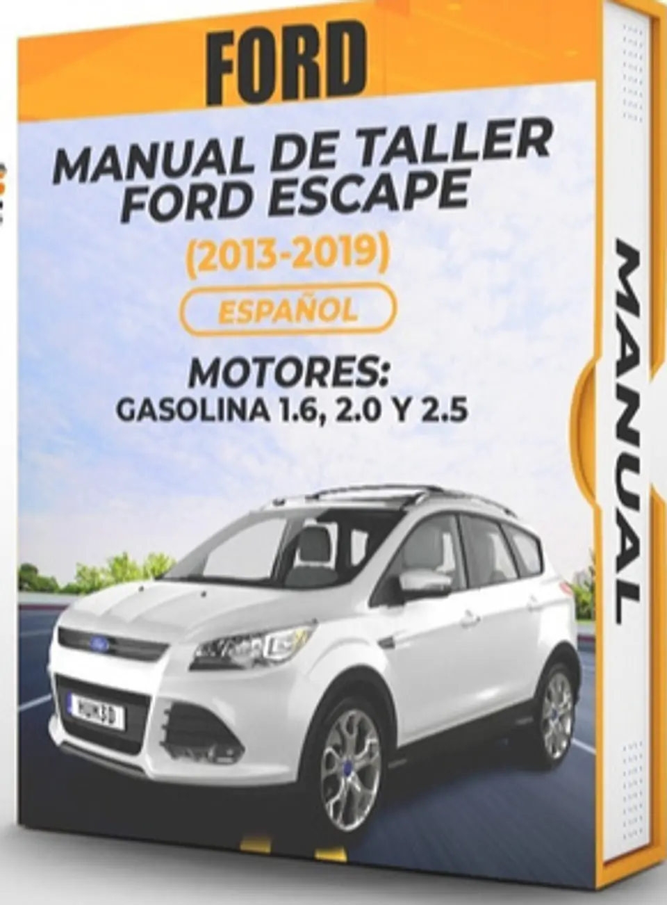 Manuale di officina Ford Escape (2013-2019)  1.6, 2.0 E 2.5  1