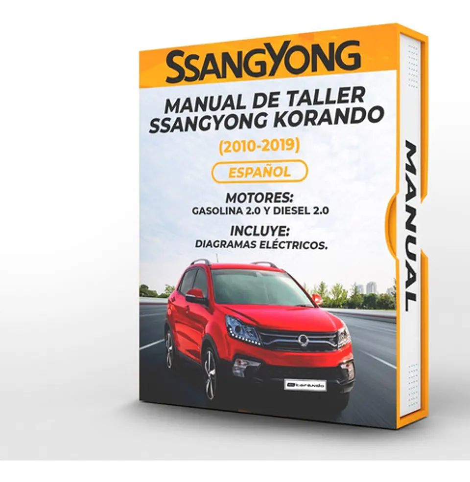 Manuale di officina Ssangyong Korando (2010-2019) PDF 1