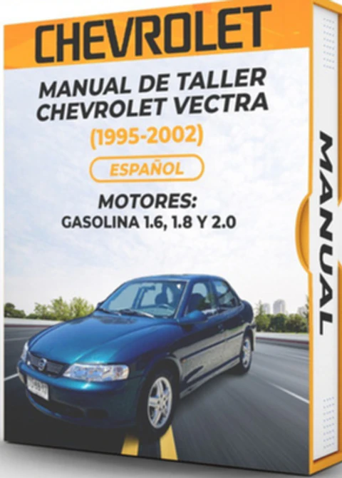 Manuale di officina Chevrolet Vectra (1995-2002)  1.6, 1.8 e 2.0 PDF
