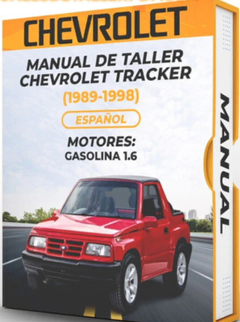 Manuale di officina Chevrolet Tracker (1989-1998) (Spag)