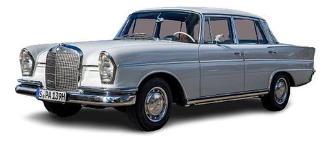 Manuale di officina Mercedes Benz W112 (1961 - 1967) inglese***
