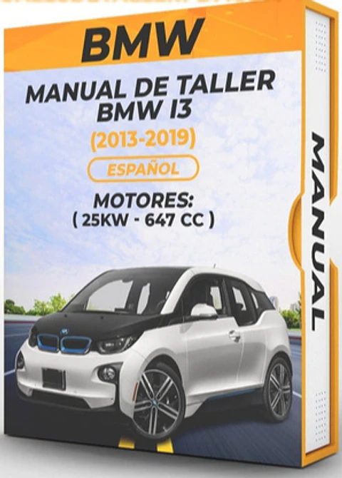 Manuale d'officina BMW I3 (2013-2019) (25KW - 647 cc)