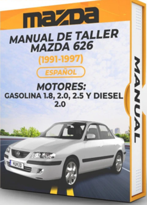 Manuale di officina Mazda 626 (1991, 1992, 1993, 1994, 1995, 1996, 1997) PDF 1.8, 2.0, 2.5