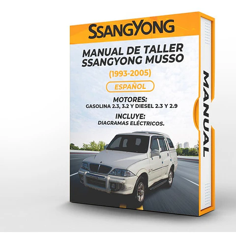 Manuale officina Ssangyong Musso (1993-2005) PDF