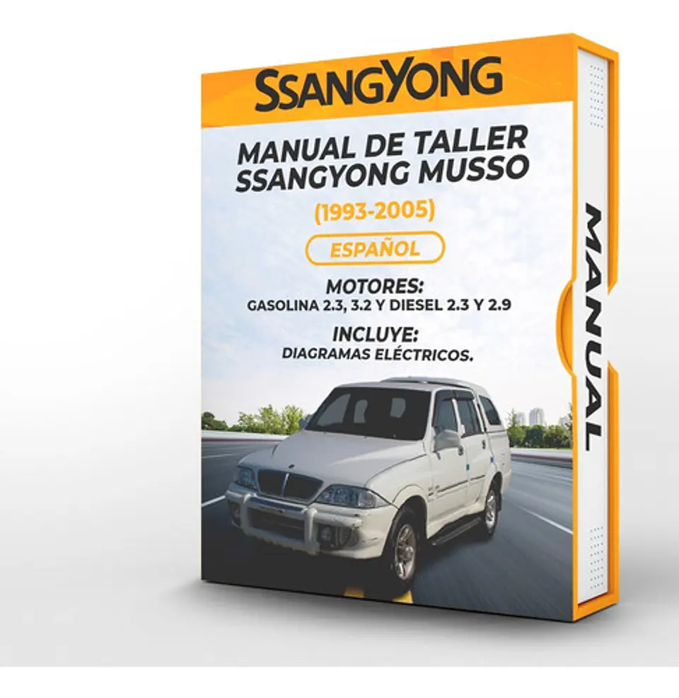 Manuale officina Ssangyong Musso (1993-2005) PDF 1