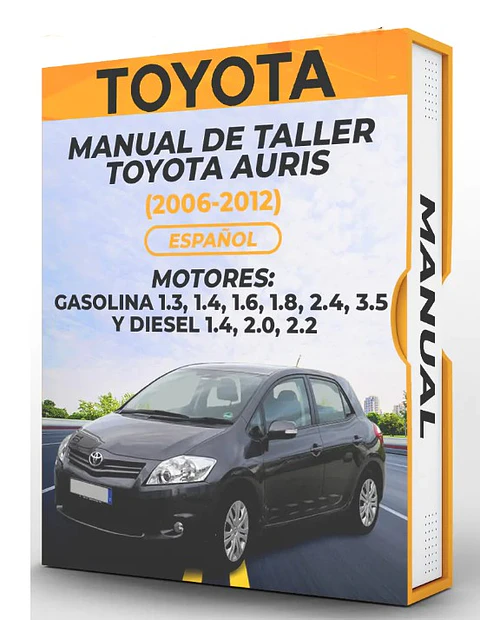 Manuale di officina Toyota Auris (2006, 2007, 2008, 2009, 2010, 2011, 2012)PDF