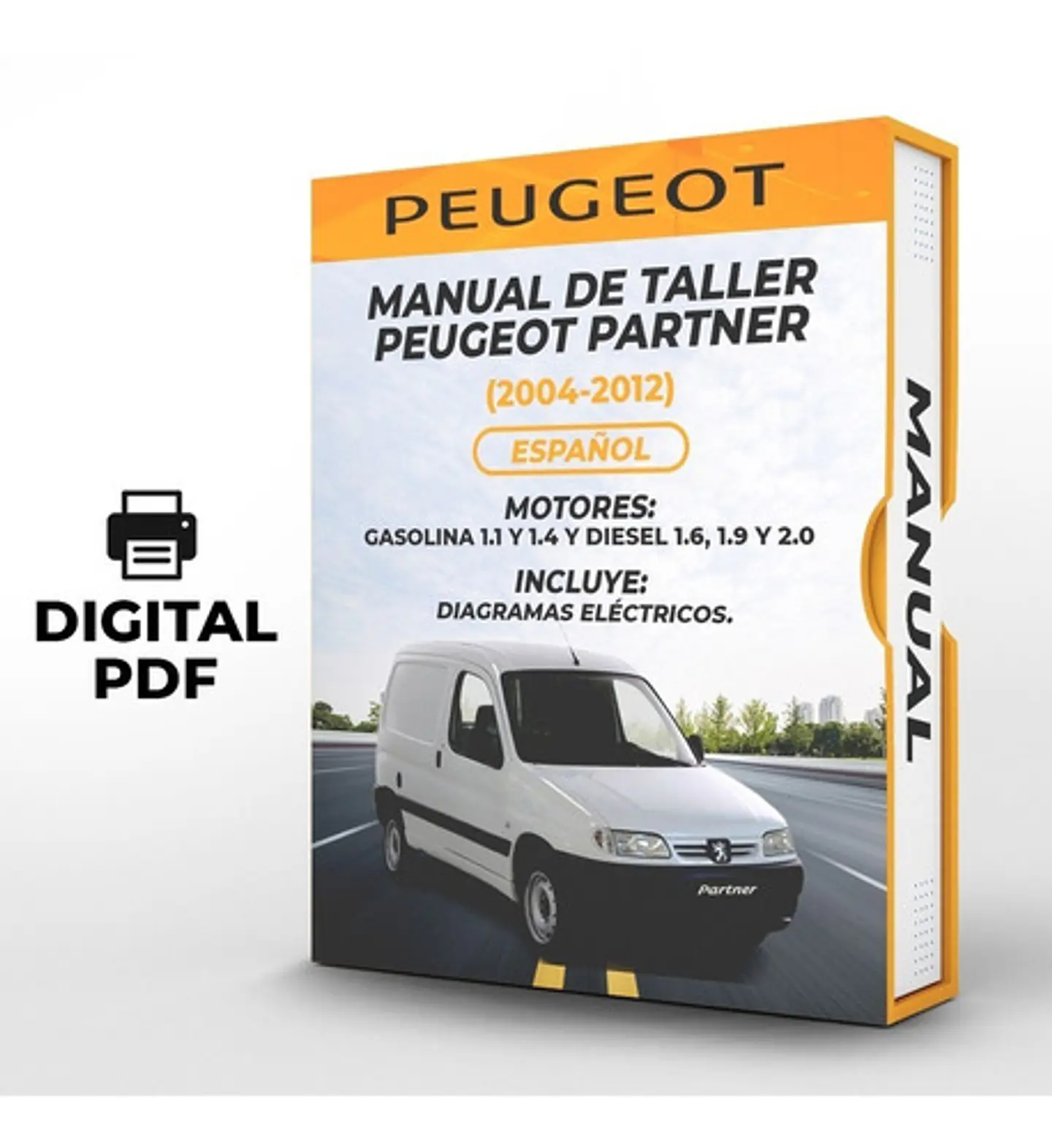 Manuale di officina Peugeot Partner (2004-2012) PDF 1