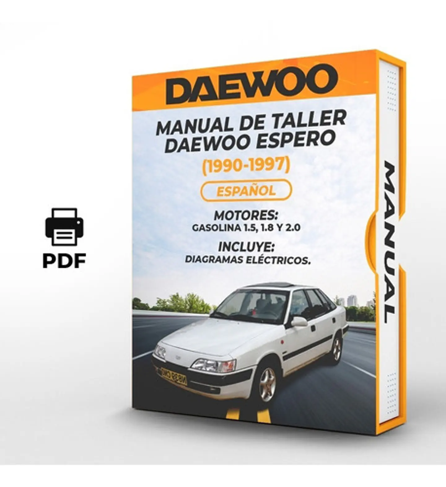 Manuale di officina Daewoo Espero (1990-1997) (Spag) 1