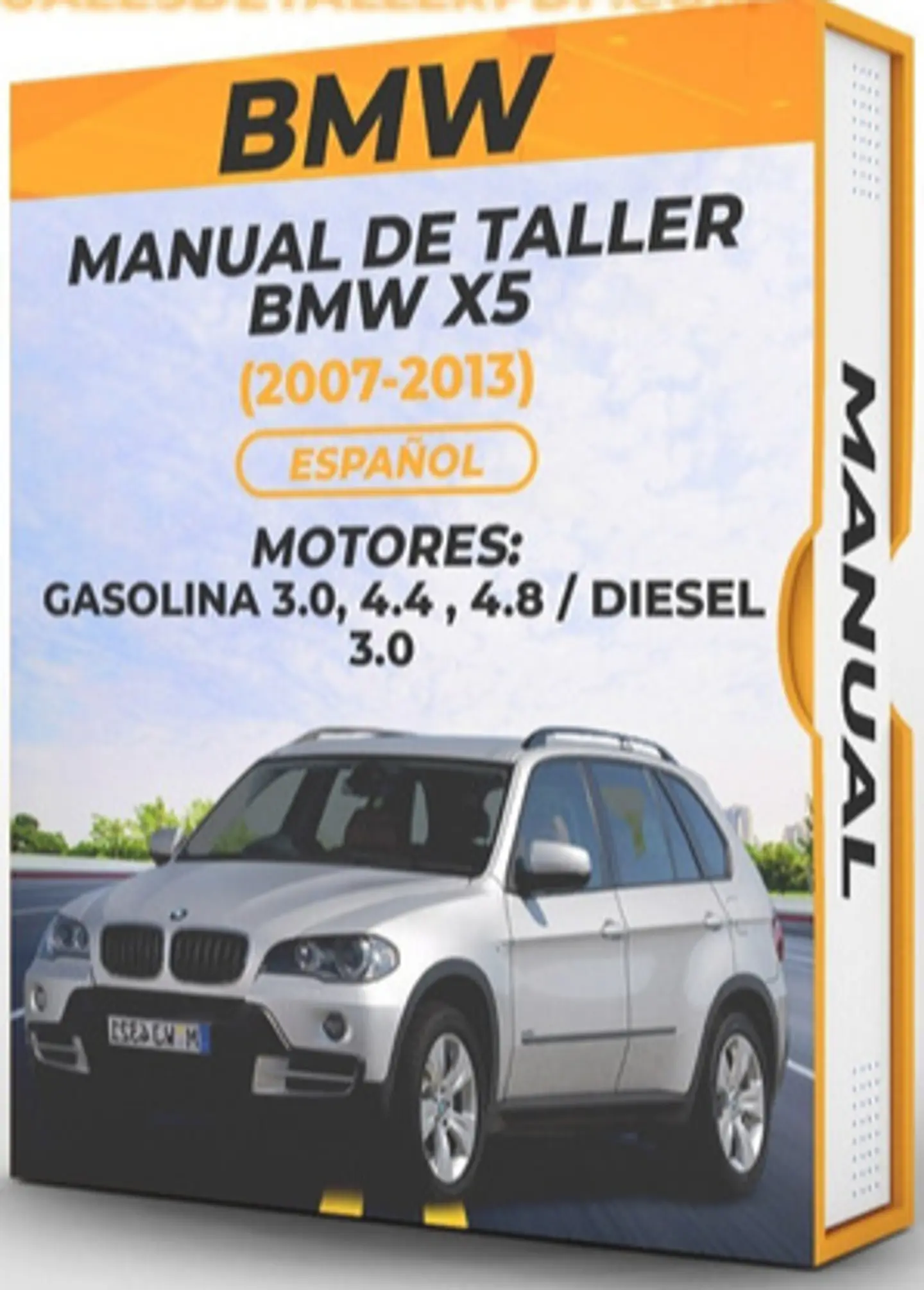 Manuale d'officina BMW X5 (2007-2013) 3.0, 4.4, 4.8 / Gas 3.0 1