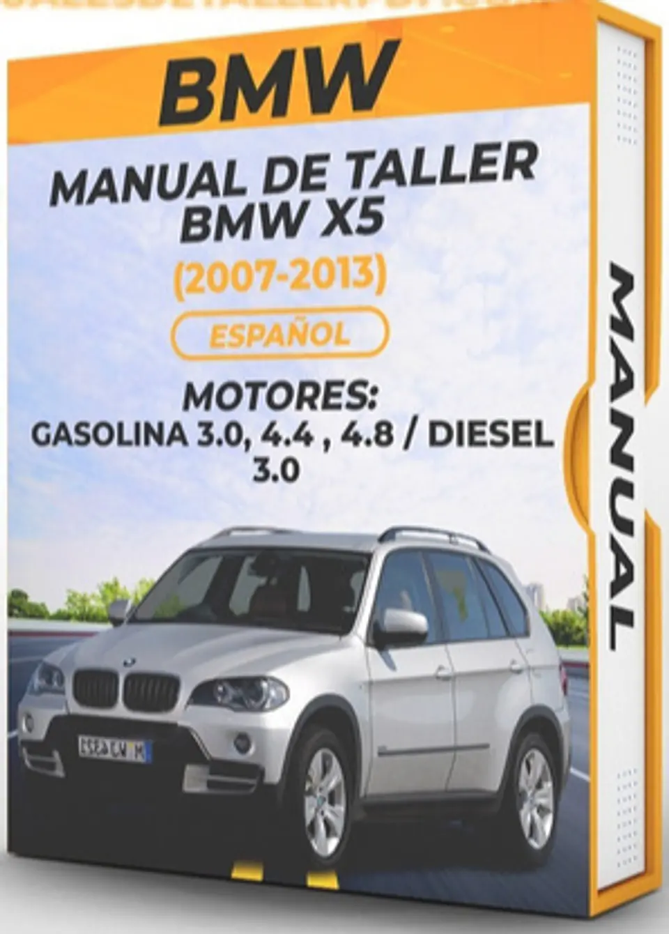 Manuale d'officina BMW X5 (2007-2013) 3.0, 4.4, 4.8 / Gas 3.0 1