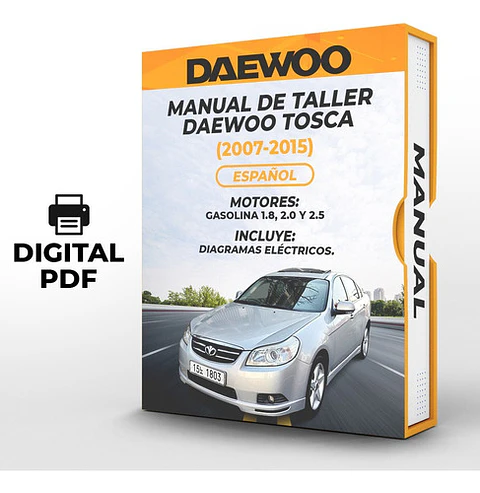 Manuale officina Daewoo Tosca (2007-2015) (Spag)***