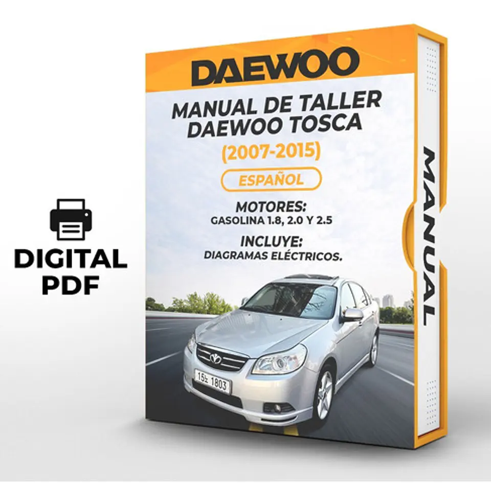 Manuale officina Daewoo Tosca (2007-2015) (Spag)*** 1