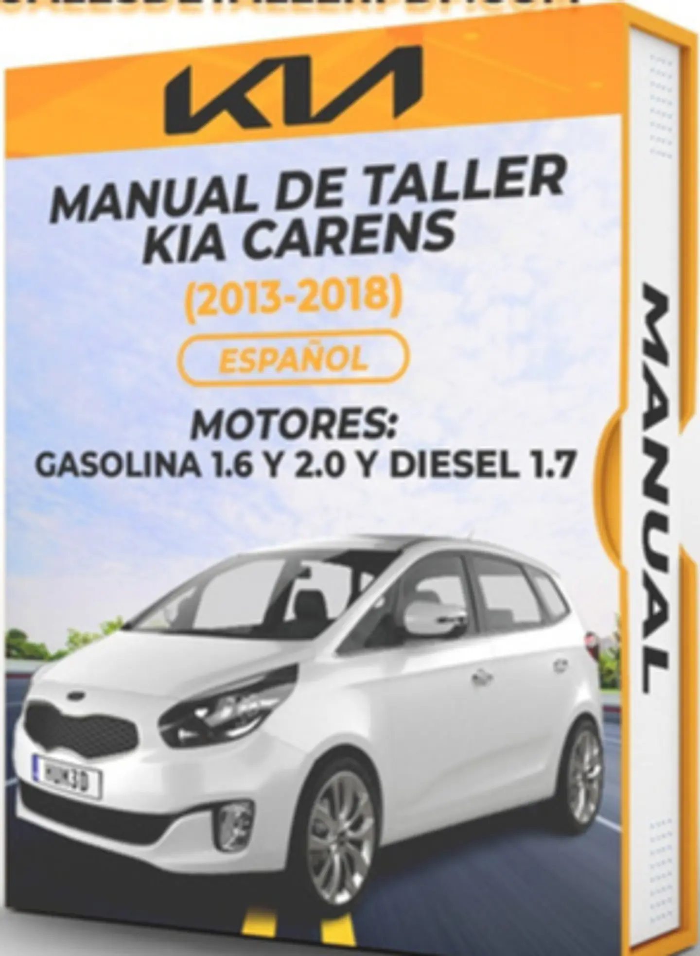 Manuale di officina Kia Carens (2013-2018) (Spag) 1