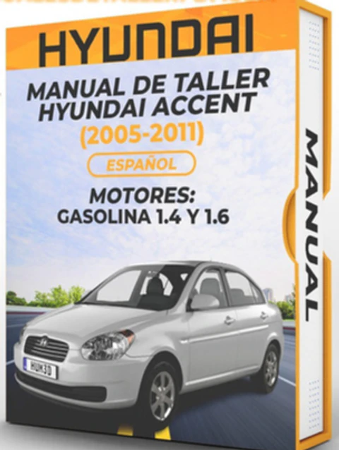 Manuale d'officina Hyundai Accent (2005, 2006, 2007, 2008, 2009, 2010, 2011)