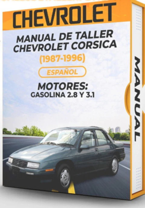 Manuale di officina Chevrolet Corsica (1987, 1988, 1989, 1990, 1991, 1992, 1993, 1994, 1995, 1996) PDF