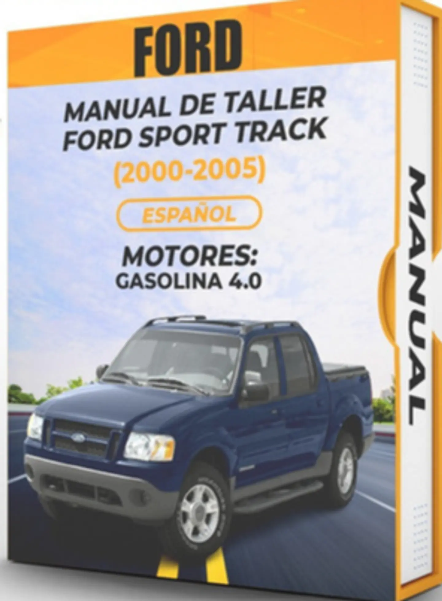 Manuale di officina Ford Sport Trac (2000, 2001, 2002, 2003, 2004, 2005)  4.0 1
