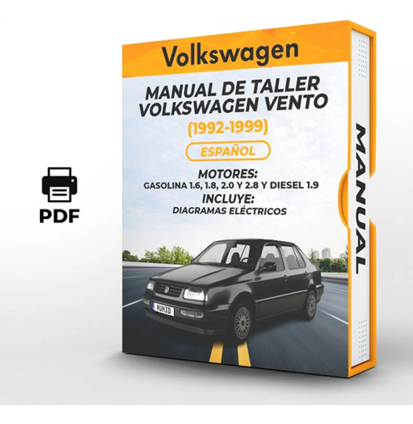 Manuale di officina Volkswagen Vento (1992-1999) PDF 1