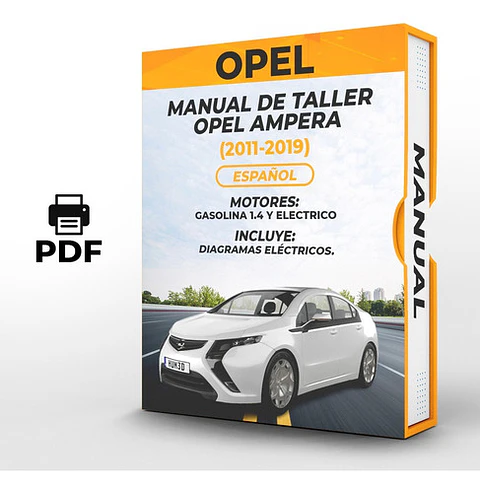 Manuale di officina Opel Ampera (2011-2019) 1.4  