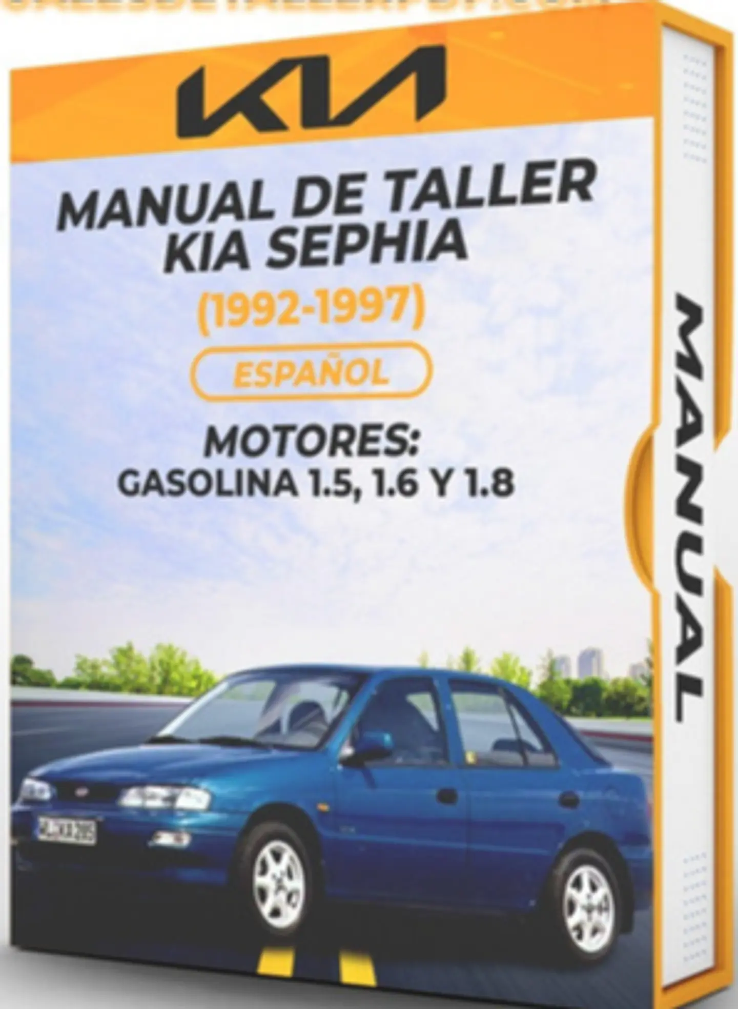 Manuale di officina Kia Sephia (1992-1997) 1.5, 1.6 E 1.8 PDF 1