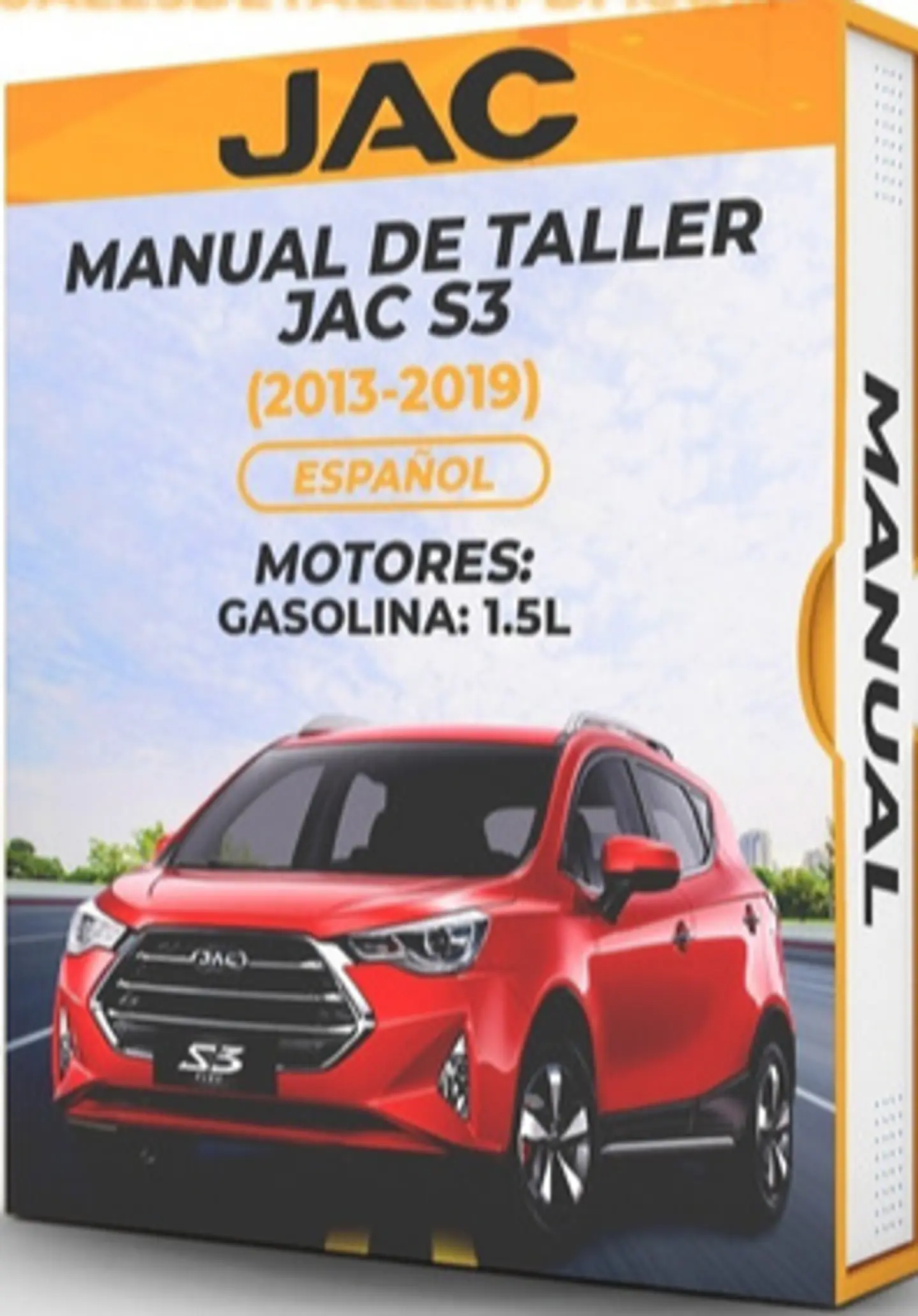 Manuale di officina Jac S3 (2013, 2014, 2015, 2016, 2017, 2018, 2019) 1.5 1