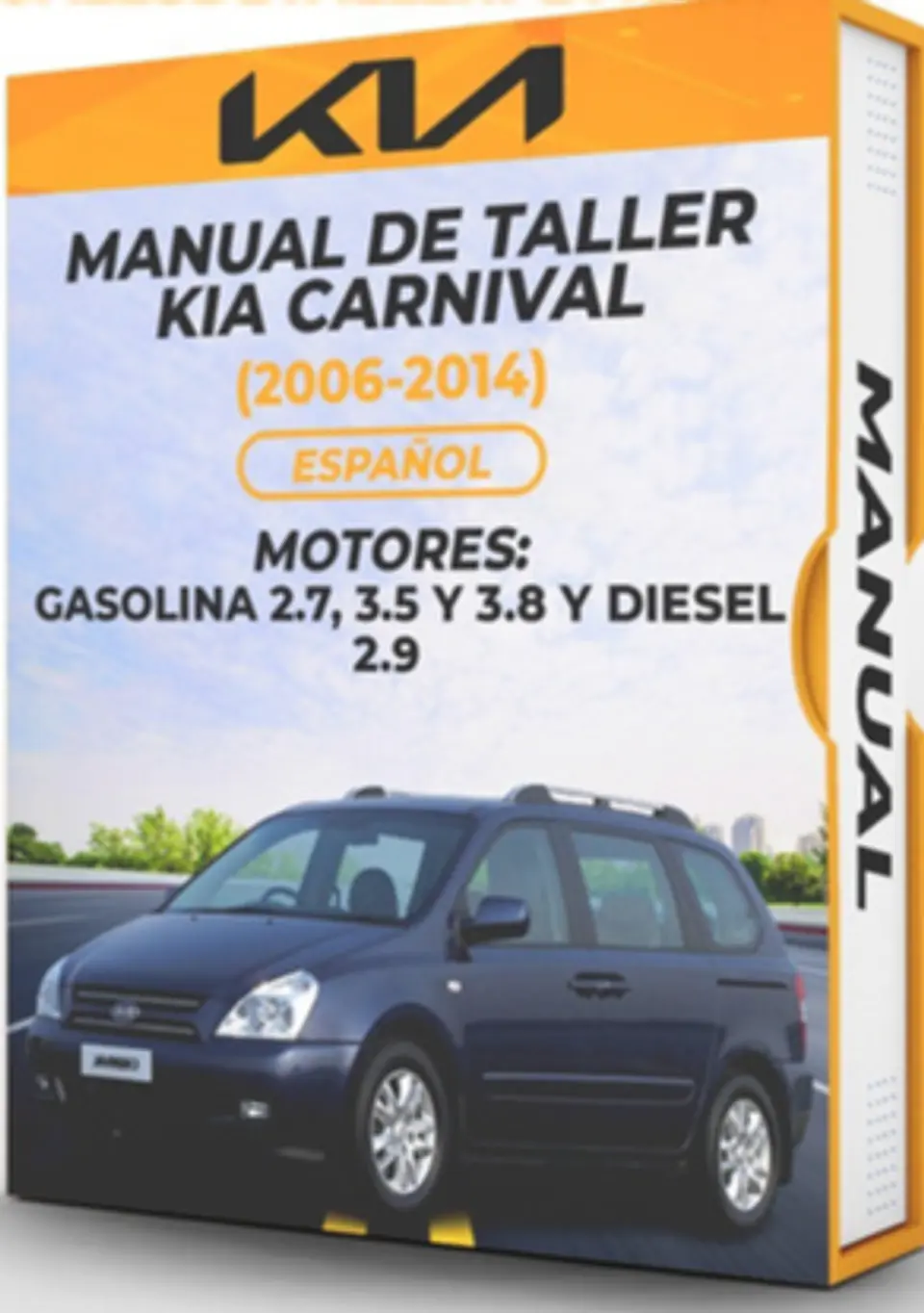 Kia Carnival (2006-2014) Manuale di officina (Spag) 1