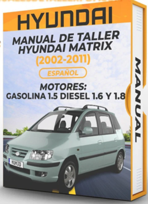 Manuale d'officina Hyundai Matrix (2002, 2003, 2004, 2005, 2006, 2007, 2008, 2009, 2010, 2011) 